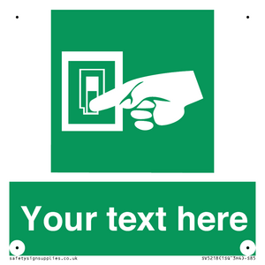 Custom Light Switch Sign